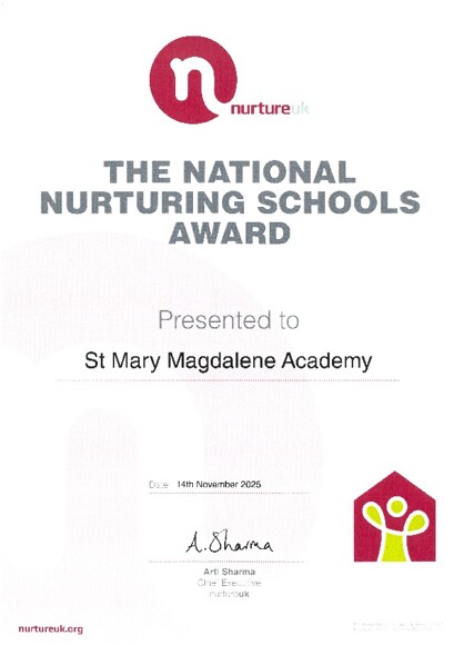 UK Nurture Award