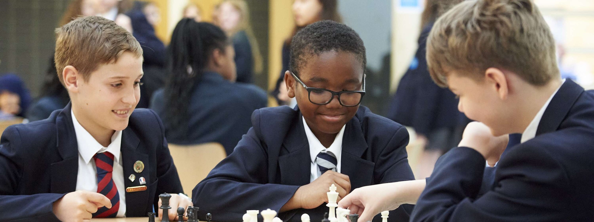 Hive Education Trust Students Playing Chess